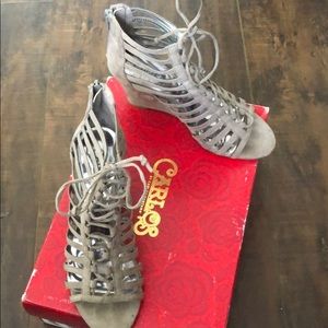 Carlos Santana Gladiator Wedge Sandal